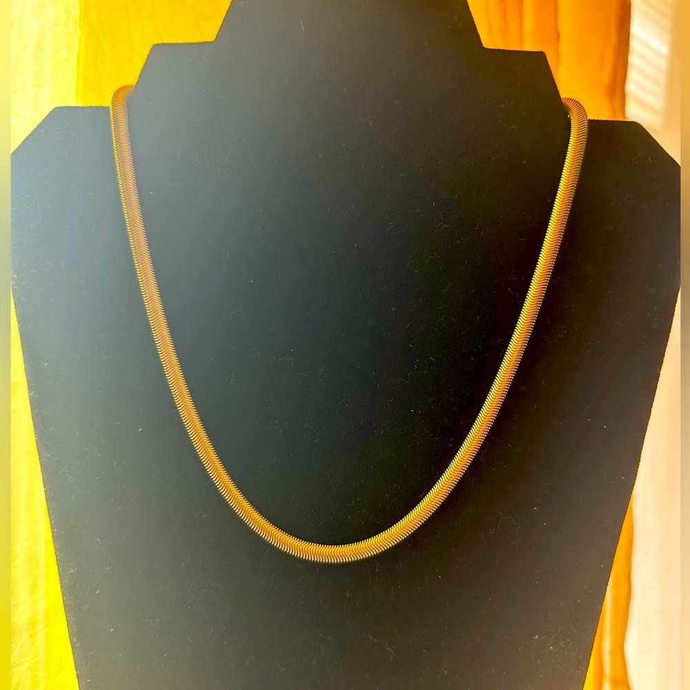 14k Gold-filled Snake Necklace